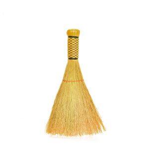 Natural Broomcorn Cast Iron Pot Scrubber and Mini Whisk – Ninth & Pine